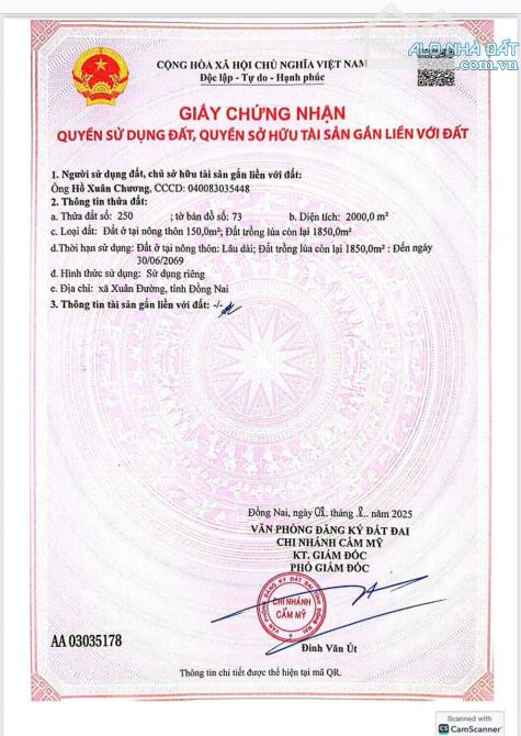 BÁN GẤP – 2000M² NHÀ ĐẤT ĐẸP NHẤT KHU VỰC – GIÁ CHỐT CHỈ 6 TỶ – NGAY SÂN BAY LONG THÀNH
