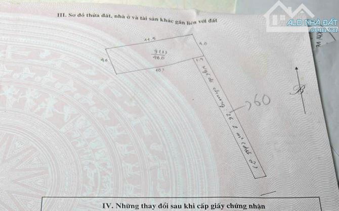 Bán đất Liên Ninh, Thanh Trì, ngõ nông, gần oto, dt 46m2, giá 3.4 tỷ