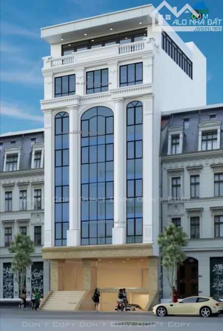 Bán GẤP Tòa Nhà Văn Phòng Mặt Phố Duy Tân, Cầu giấy, DT 175m2 * 9T, 1 Hầm, MT 10m, Lô Góc