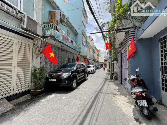 💪Q. Phú Nhuận cũ: Nhà Đẹp 4 Tầng, Hẻm Xe Hơi Tránh, Cho Thuê Tốt, DT 45m2, 9.9 Tỷ (TL)