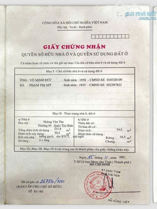 BÁN NHÀ GÓC 2 MẶT HẺM XE HƠI HOÀNG VĂN THỤ 4X14,5 NGAY ADORA ĐÔNG PHƯƠNG-VINCOM CHỈ 13,5TỶ - 11