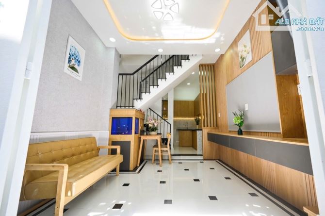 Nhỉnh 2 tỷ nhà SHR Quận Gò Vấp hẻm thông full nội thất mới đẹp Đs3 Phường 9 - 11