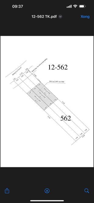 BÁN LÔ ĐẤT BÊ TÔNG  BẦU BÀNG DIỆN TÍCH KHỦNG - 1