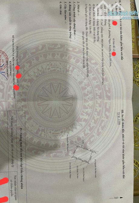 Lô 137m2 ngang 13,2m lô tuyến 2 đường  nguyễn hữu cầu Trung Tâm Quận Đồ Sơn Gần Biển . - 1