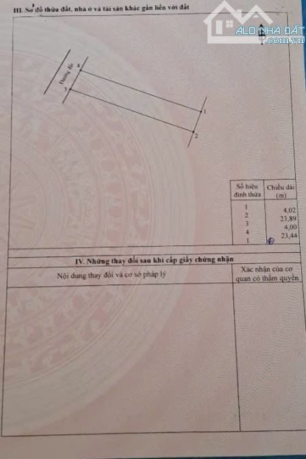 Bán đất 4x23.5m, hẻm Phạm Văn Diêu p. Tân Hạnh gần chợ Tân Hạnh - 1