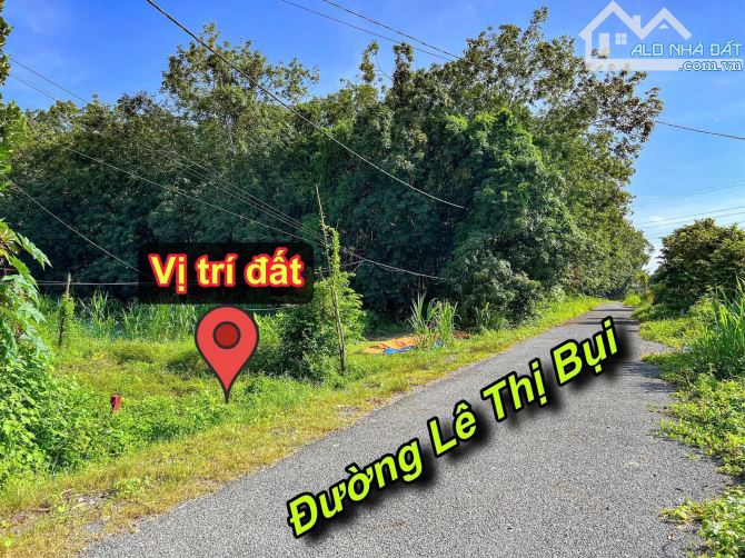 Bán đất thổ cư mặt tiền nhựa xã An Nhơn Tây Củ Chi TPHCM, DT: 6x63m. - 1