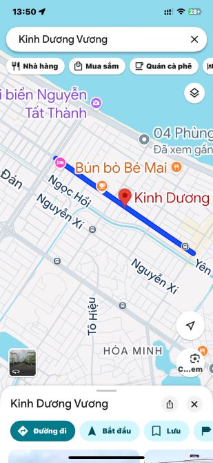 ⸻  BÁN ĐẤT MẶT TIỀN KINH DƯƠNG VƯƠNG NỐI DÀI – DIỆN TÍCH 150M² – GIÁ 9.5 TỶ – LIÊN CHIỂU - 1