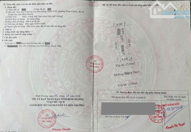 Bán nhà mới 1T2L 4x16m, đường N2 KDC Phú Hồng Thịnh 8 p.Bình Chuẩn, full nội thất - 1