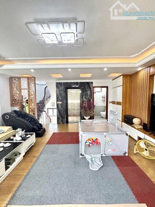 LONG BIÊN PHỐ ÁI MỘ 40M, 6 TẦNG THANG MÁY. 1 NHÀ Ô TÔ TRÁNH, GẦN CÔNG VIÊN, HỒ ĐIỀU HÒA - 1