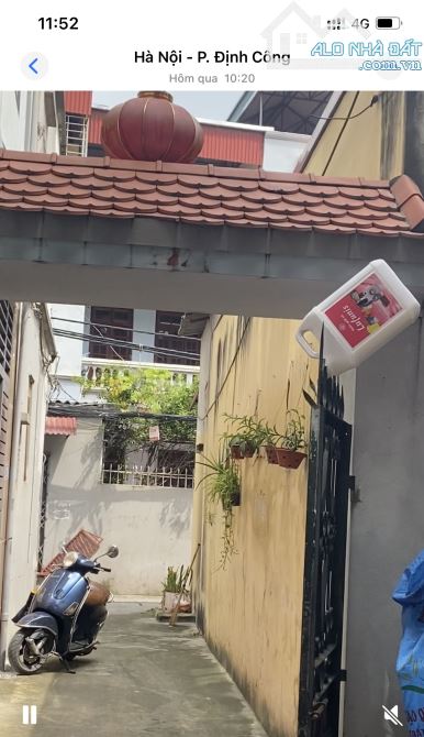 chủ cần bán gấp Nhà Định Công 33m 2 tầng Mặt tiền 5m sổ vuông, ngõ ô tô chỉ 5.7 tỷ - 1