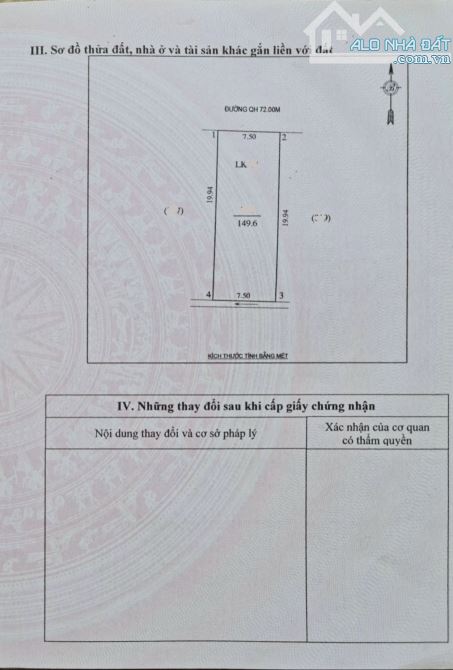 Bán 300m2 và 150m2 đất mặt đường 72m - Quán Bàu - 1