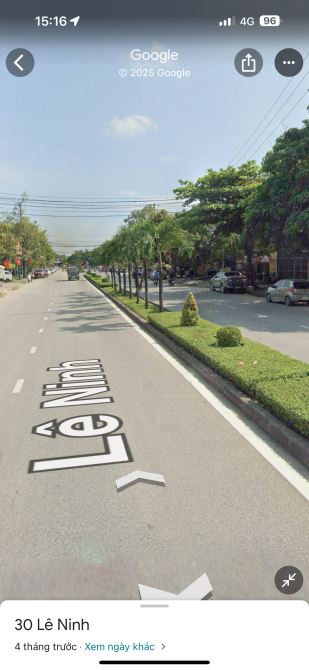 Bán 96m2 đất đẹp kinh doanh mặt đường Lệ Ninh - Quán Bàu - 1