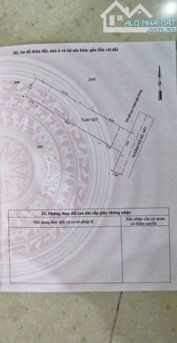 BÁN LO ĐẤT GẦN NGÃ BA CÂY ĐIỆP, ĐƯỜNG ĐẶNG VĂN MÂY, DT 106M2 GIÁ 3.2 TỈ - 1