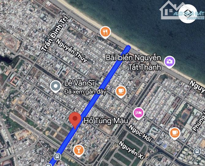 🔥 Đất đường 10m2 Hồ Tùng Mậu , trục thông biển Nguyễn Tất Thành . - Diện tích 100m2 - 1