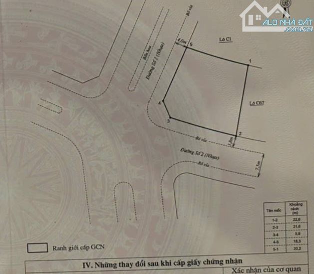 🎉 509 m² - Lô góc  /Ngay đầu cổng Ra/Vào - 20.2m x 22.6 m🍀Khu Biệt thự Đại Phú Gia - 1