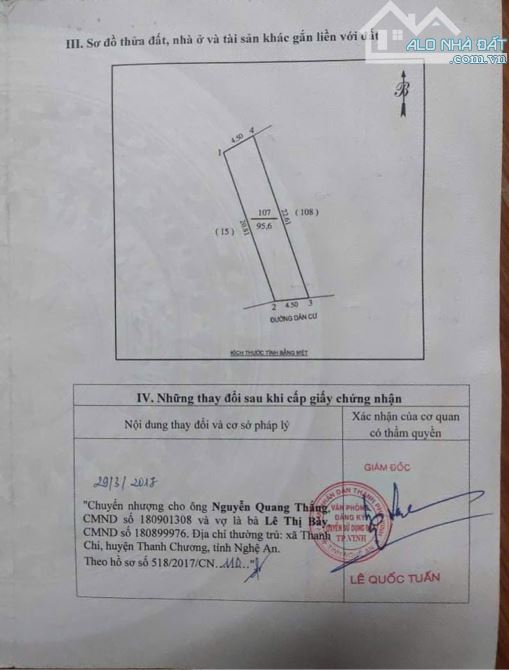 Bán đất đẹp Ngõ Đường Nguyễn Gia Thiều - P Hưng Dũng cũ - 1