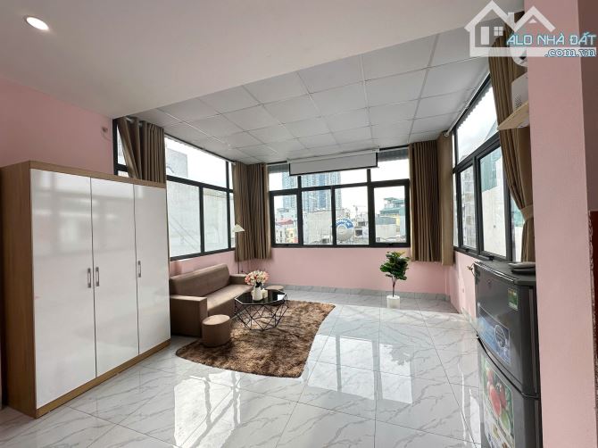 Cho Thuê CCMN 138 Mễ Trì Thượng NTL 45m2 Studio Cửa Sổ Ban Công Máy Chiếu Giặt Riêng - 13