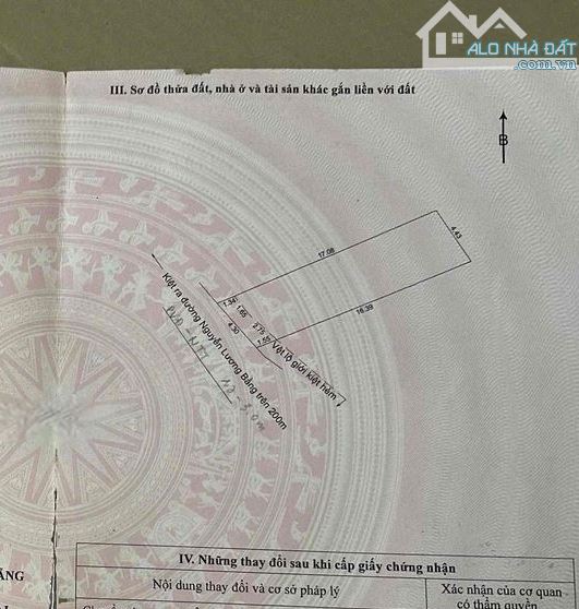 "Người thân cần bán đất kiệt ô tô 829 Nguyễn Lương Bằng – Hòa Hiệp Nam, Liên Chiểu - 2