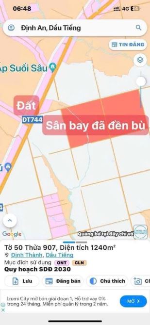 Bán đất tặng nhà sẵn đẹp 820m2 có 100tc đường nhựa kinh doanh,mua bán giá cực rẻ 1tyx nhỏ - 2