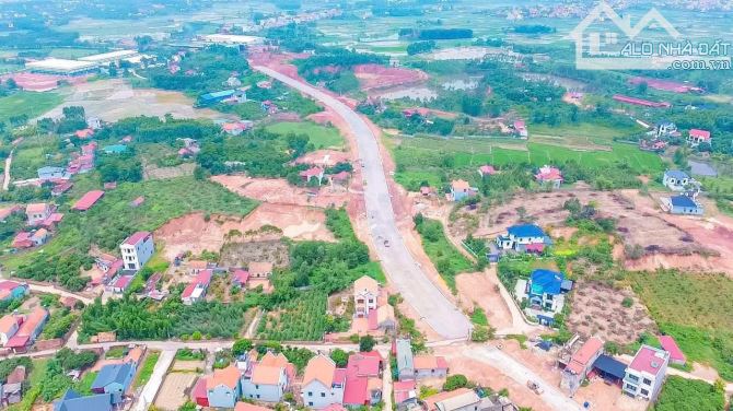 SIÊU HIẾM-BÁN ĐẤT TRUNG TÂM ĐÔ THỊ, MẶT ĐƯỜNG LỚN TẠI ĐỒI NGÔ, LỤC NAM BẮC GIANG 1tỷ550 - 2
