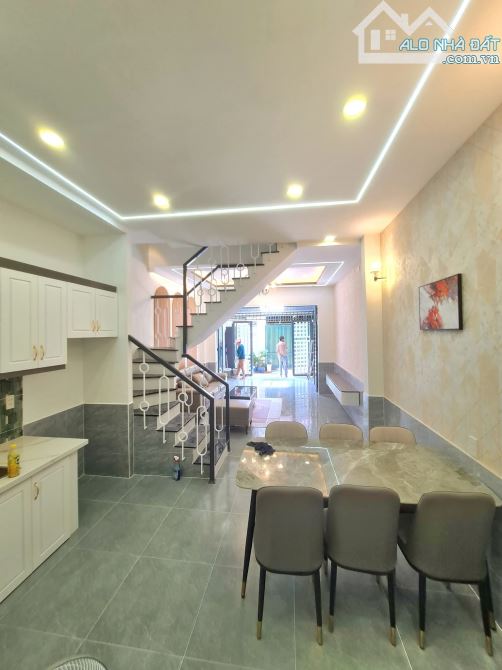 Bán nhà mới đẹp, đường 5m, (4x15) Trệt, 1lầu, 4PN, Thạnh Lộc 13, Q12 - 2