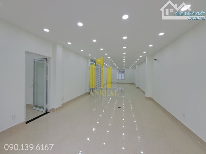 Cho Thuê Nhà Sàn Văn Phòng Trống Suốt 600m2 Hầm 3 Lầu Giá 75 Triệu - 2