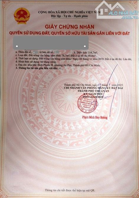 Bán đất 5x23m, mặt tiền đường Bình Chuẩn 37 p. Bình Chuẩn - 2
