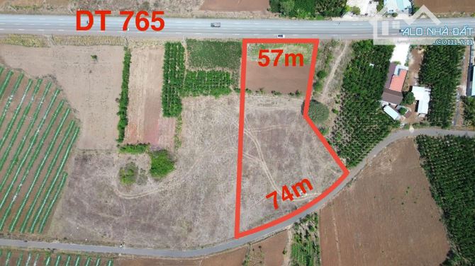 LÔ ĐẤT 2 MẶT TIỀN TỈNH LỘ 765, CÁCH NGÃ 6 ĐÁ BẠC 1KM, LIỀN KỀ CAO TỐC LONG THÀNH-HỒ TRÀM - 2
