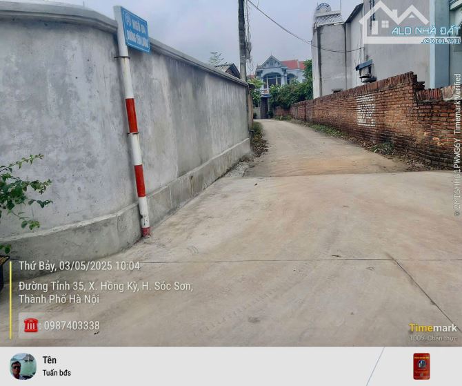 Chính Chủ Cần Tiền Chuyển Nhượng Lại Lô Đất Cức Đẹp tại Sóc Sơn, Hà Nội - 2