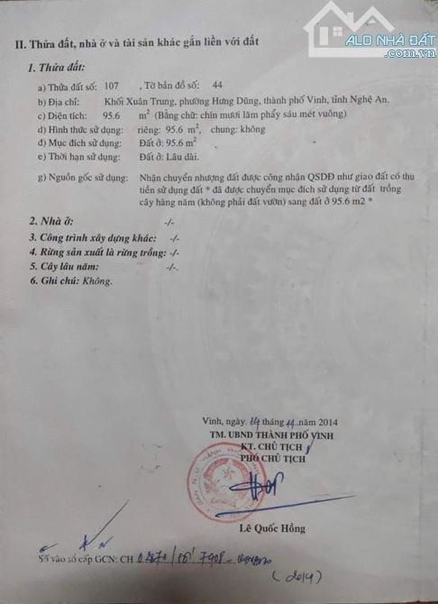 Bán đất đẹp Ngõ Đường Nguyễn Gia Thiều - P Hưng Dũng cũ - 2