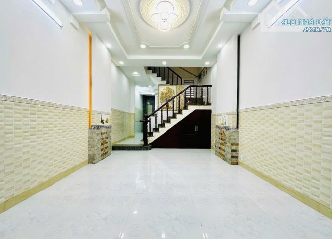Bán nhà Bình Tân, Đường Lê Văn Quới, 4 tầng, 4X12, Hẻm nhựa xe hơi, Sổ đẹp vuông vức. - 2
