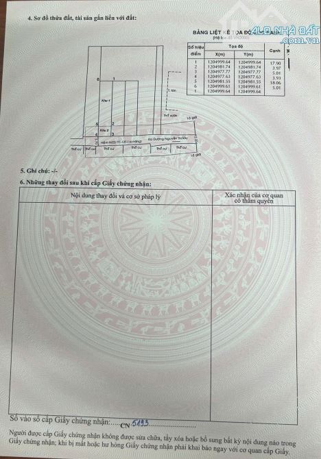 BÁN ĐẤT ĐƯỜNG NGUYỄN THỊ SÁU, 5X22, HẺM XE HƠI, GẦN CHỢ THỚI TỨ - 3