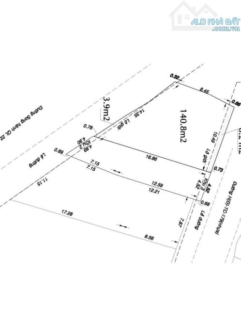BÁN NHÀ (14x18) GÓC 3 MẶT TIỀN – TRUNG CHÁNH, HÓC MÔN – GIÁ CHỈ 11,3 TỶ - 3