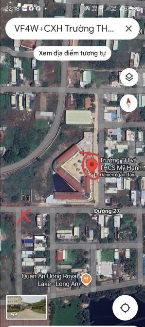 LÔ GÓC 2 MẶT TIỀN – 136M² – NGAY TRƯỜNG HỌC – KHU DÂN CƯ MỸ HẠNH, HOÀNG GIA – GIÁ CHỈ 2,6 - 3