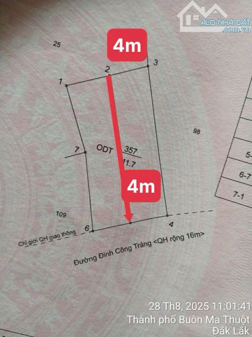 Đất đẹp mặt tiền Đinh Công Tráng - 2.850 - 3