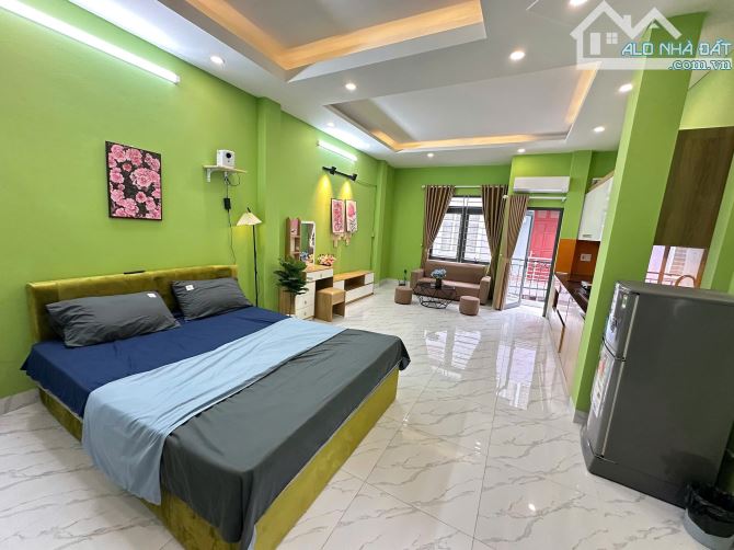 Cho Thuê CCMN 138 Mễ Trì Thượng NTL 45m2 Studio Cửa Sổ Ban Công Máy Chiếu Giặt Riêng - 3