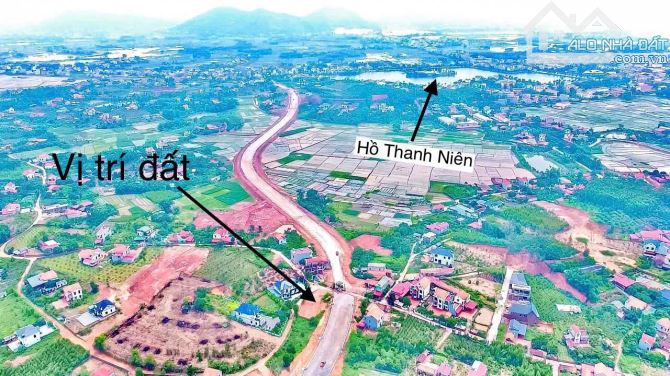 SIÊU HIẾM-BÁN ĐẤT TRUNG TÂM ĐÔ THỊ, MẶT ĐƯỜNG LỚN TẠI ĐỒI NGÔ, LỤC NAM BẮC GIANG 1tỷ550 - 4