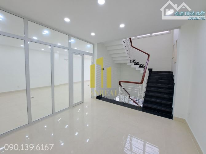 Cho Thuê Nhà Sàn Văn Phòng Trống Suốt 600m2 Hầm 3 Lầu Giá 75 Triệu - 4