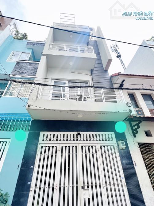 🏘🔥TÂN PHÚ HẺM NHỰA 8M - 57M2 - 4x14.5M - 4 TẦNG ĐẸP - KO Q.HOẠCH LỘ GIỚI- CHỈ 8.3 TỶ. - 4