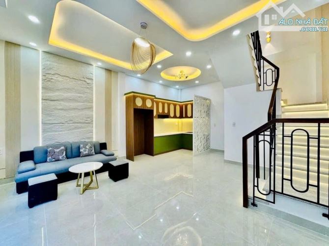 NHÀ CAO TẦNG MỚI XÂY.43M2.ĐÚC BTCT.GẦN PHAN HUY ÍCH.P12.GV - 4