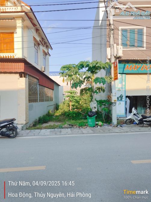 Bán lô đất 70m tại TDP Đường Đá, Hoa Động, Thủy Nguyên, Hải Phòng giá chỉ 3,5 tỷ - 4