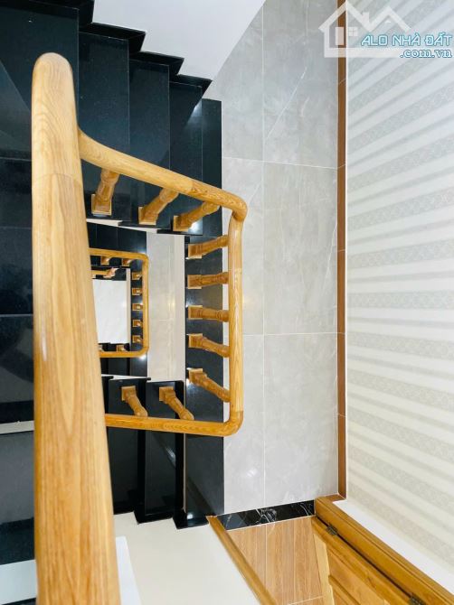 BÁN NHÀ 1 TRỆT 3 LẦU MỚI ĐẸP HẺM Ô TÔ NGUYỄN AN NINH - 5