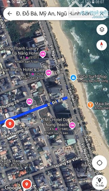 VIP BIỂN! BÁN ĐẤT LÔ GÓC 830M² – 326,5 TỶ - MT ĐỖ BÁ - Q. NGŨ HÀNH SƠN - 5