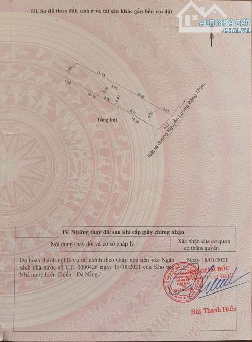 📌📌📌LÀM VIỆC TRỰC TIẾP GIÁ TỐT !!! bán nhà cấp 4 kiệt Nguyễn lương Bằng giá rẻ. - 5
