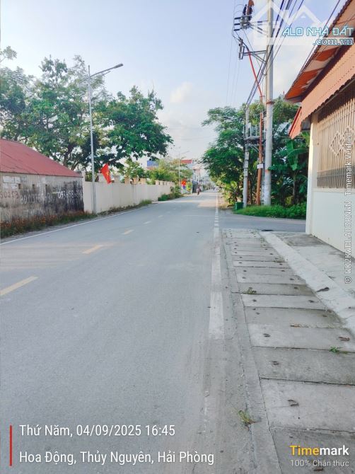 Bán lô đất 70m tại TDP Đường Đá, Hoa Động, Thủy Nguyên, Hải Phòng giá chỉ 3,5 tỷ - 6