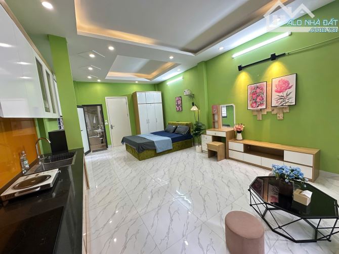 Cho Thuê CCMN 138 Mễ Trì Thượng NTL 45m2 Studio Cửa Sổ Ban Công Máy Chiếu Giặt Riêng - 6