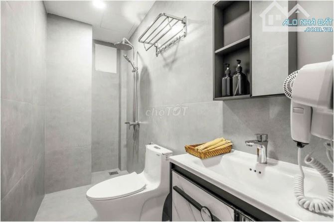 CHDV Bình Quới - 4,65 x 36, nở hậu 5m, Hầm + 7 Tầng - 20 phòng, HĐT: 120tr - Giá: 35 tỷ - 7