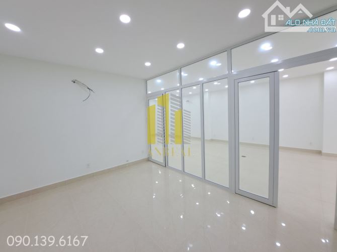Cho Thuê Nhà Sàn Văn Phòng Trống Suốt 600m2 Hầm 3 Lầu Giá 75 Triệu - 7