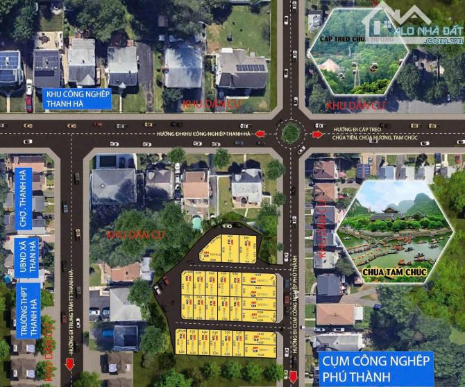 💥 CHỈ 515 TRIỆU - ĐẦU TƯ ĐẤT ***LÕI KCN THANH HÀ ***, TT Ba Hàng đồi, LẠC THUỶ - HOÀ BÌNH - 7