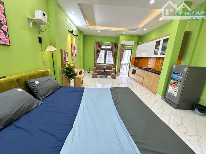 Cho Thuê CCMN 138 Mễ Trì Thượng NTL 45m2 Studio Cửa Sổ Ban Công Máy Chiếu Giặt Riêng - 7